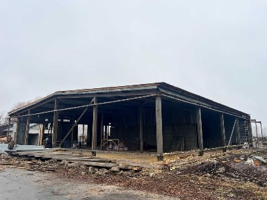 Склад ангар розібрананий каркас 24м на24м