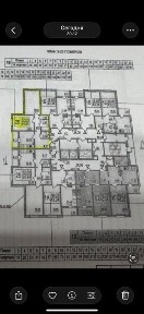 ЖК Еврика, будинок #6, 2 кімнатна, 21 поверх