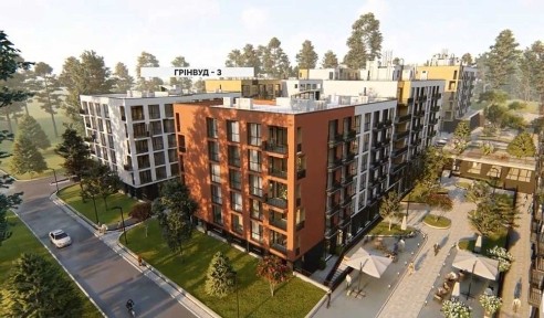 3-кімнатна квартира Брюховичі, ЖК Грінвуд 3