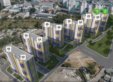 Продам 1к квартиру, г. Харьков, ул. Заливная, 6 ЖК <a href='/newbuilding/7080/view/zk-levada'>Левада</a> 2