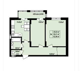 Продаж 2 кім. квартири 65м новобуд Винники вул. Галицька. Власник.