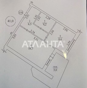 В продаже квартира в сданном доме ЖК <a href='/newbuilding/8485/view/zk-kaleidoskop'>Калейдоскоп</a>