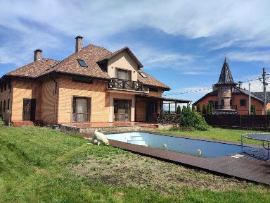 Оренда будинку з басейном с. Забір'я (Боярка) 20 км Київ