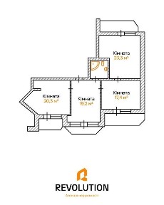 Продаж квартири 89м2 на Бориса Гмирі, 4. Позняки. Осокорки. єВідновлення. Без комісії