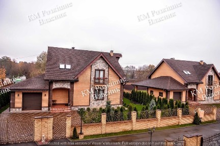 Продаж розкішного заміського будинку з ділянкою 14сот. та озером, в Романкові, КМ Розкішне.