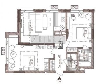 Продаж 2к квартири, ЖК Камертон, вул. Річкова 4, Лук'янівська