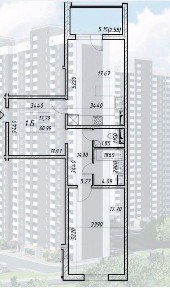 ЖК Деснянський, 61м². ЗАСЕЛЕННЯ! 1-й буд.