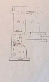 2 комн -48 метров. Центр. 10/11 эт. ГАЗ. ул. Бугаёвская