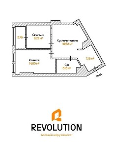 Без %, єОселя, продаж 2-к. квартири 58м2, просп. Берестейський 11к1 ЖК Manhattan city