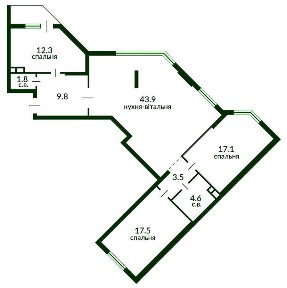 Продаж 3-кімнатної квартири 112 м², Академіка Вільямса вул., 3/7