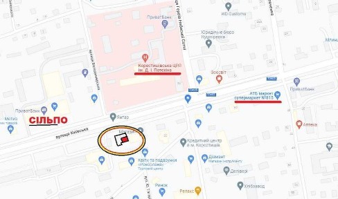 2х к. кв. в районі базару, ТРЦ Сільпо