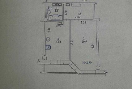 Продам 1-но к квартиру в ЖК Дуэт, Алексеевка, Мирослава Мисли (код21200)