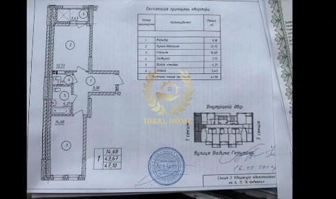Продаж однокімнатної квартири під ремонт, Солом'янський район Шулявка