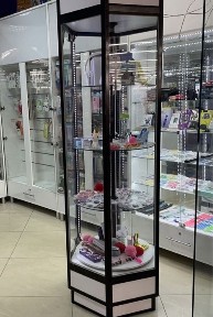 Вітрина кондитерська з мотором обертання