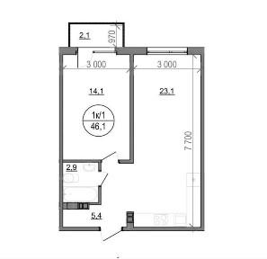 Продам квартиру ЖК Парксайд | 2 будинок
