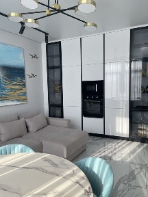 Аркадия Каманина 9 этаж, 2 комнаты 48 Жемчужина