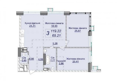 Продаж / Квартира / 119 м2 / ЖК Новопечерські Липки / Печерський район