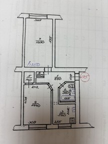 Квартира 2 кімнатна, Окружна
