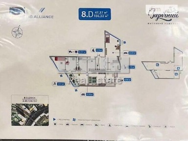 Продаж 2к квартири 106 кв. м на просп. Миколи Бажана 8 • ID 34361263