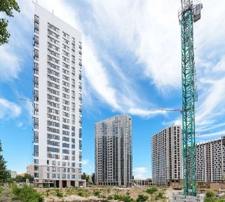 Фасад 1 поверх в ЖК Star City, Стар Сити, вул. Каунаська Комфорт Таун