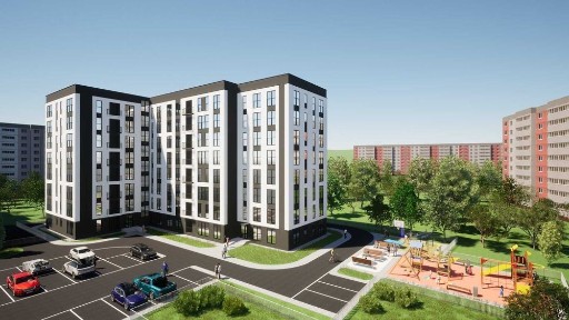 В готовому будинку 2-на квартира (61.87 кв) в ЖК Комфорт-Сіті