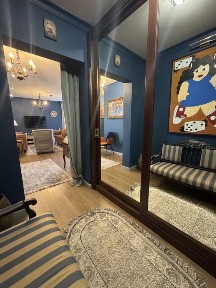 Яскрава 3-кімнатна квартира 94,4 м² біля парку, стиль поп-арт