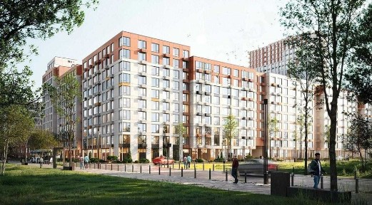 до метро Осркорки 3.3км Продаж 1к квартира 32.93м ЖК Sister Клеманська 3, Brother Грейт Від Збудовника