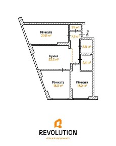 Без комісії. Продаж 3-к. квартири в ЖК Новий Автограф Мстиславича 22а, 15 хв Дарниця