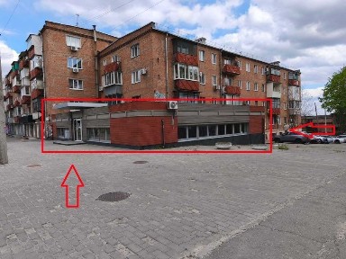 Сдам фасадное помещение пр. Науки, 456 м², 2 уровня