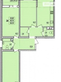 Продаж 3к квартири 97 кв. м на вул. Прохоровська • ID 34373833