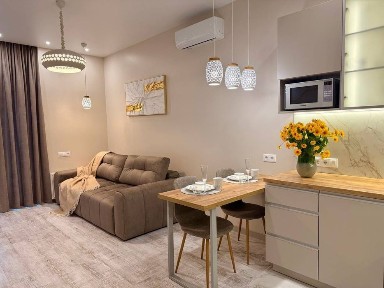 Довгостр оренда 1-к кв 50м2 в ЖК Unite.Home (Гарета Джонса 12а).Власник