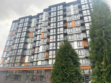 Продам 1к квартира в готовому будинку 42 м. кв.