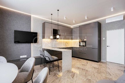 Продаж квартири ЖК Delmar, Новопечерські Липки, новий дизайнерський ремонт, видова, 3 кімнати, автономність підземний паркінг