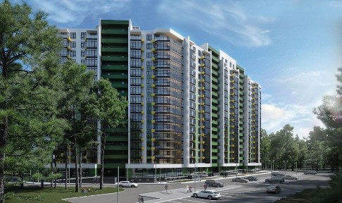 Продаж 1к. квартири пл. 37, 52 м2 в ЖК 
