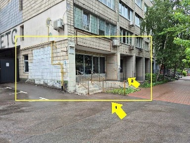 Оренда фасадного приміщення 63м2 на 1 поверсі, Печерський район, вул. Бойчука (Кіквідзе)
