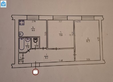 Продам 2-квартиру пр. Леся Курбаса 18 (колишня вул. 50-Жовтня), масив Борщагівка, Святошинський р/н