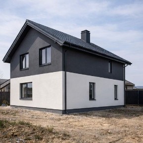 Дім 135м², стіни, вікна, двері, 2 поверхи, теплоізоляція