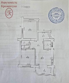 Продаж 2-х кімнатної квартири з кухнею студією в новострої! Центр міста!