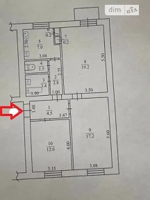 Продаж 3к квартири 69.2 кв. м на вул. Полтавський Шлях 1/3 • ID 35035979