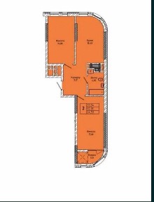 Продаж 2-к квартири 65 м/ЖК на Миколайчука, 38