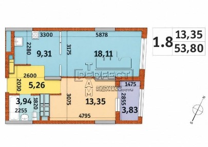 Продаж 1к квартири Гніздовського 5 / Гнездовского 5