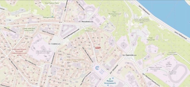 Київ, Печерський, вулиця Михайлівська 12б