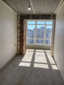 2х кімнатна квартира під чистове, новобудова