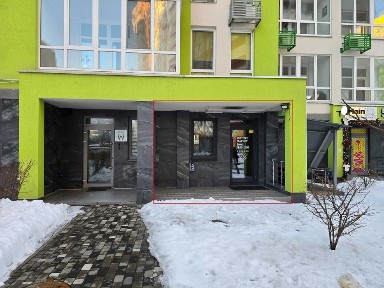 Оренда торгового фасадного приміщення 1 поверх 89м2 ЖК Нивки Парк