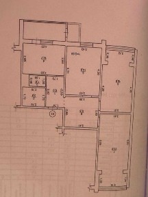 3 кімнати, 90 м², індивідуальне опалення!