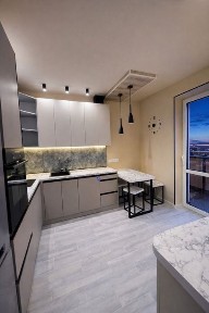 Евродвушка 40 м² с дизайнерским ремонтом ЖК Гидропарк