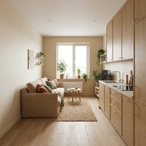 Купити 1-кімнатну квартиру ЖК Emirates МК-1, 38.19 м², 2 пов., розстрочка 12 міс