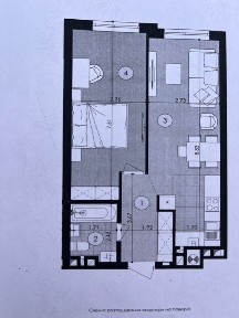 Продаж 1 кімнатної квартирив новобудові вул Стрийська