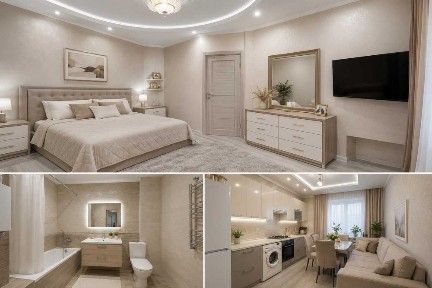 продаж 1 кім квартира середній поверх АГВ Новобуд ремонт