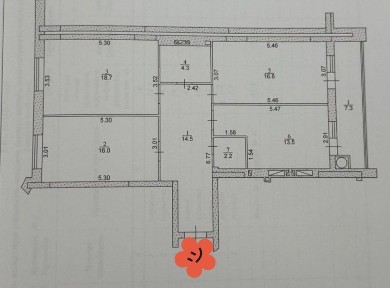 3кім квартира ЖК Панорама